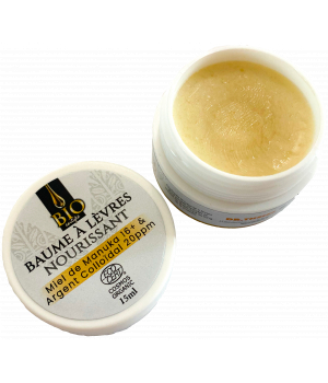 Dr.Theiss Baume à lèvres nourissant Miel de Manuka 16+ et Argent Colloïdal 20ppm 15ml