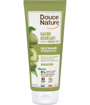 Douce Nature Baume démêlant cheveux normaux à secs lait d'amande 200ml
