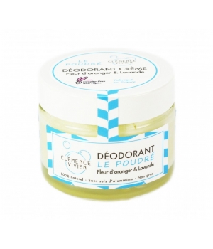 Clemence et Vivien Baume déodorant Le poudré 50g