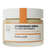 Hygiene naturelle Clemence et Vivien Baume déodorant Peau sensible Vanille 50g