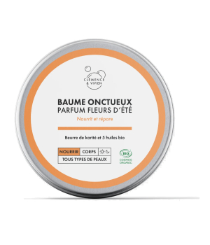 Clemence et Vivien Baume onctueux fleurs d'été 150ml