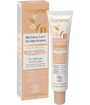 Florame BB crème 5 en 1 teinte claire 40ml