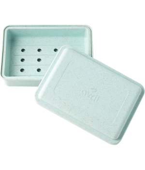 Avril Boîte à savon égouttoir en bioplastique