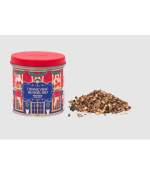 Provence D Antan Boîte Thé vrac de noel bio Orange Cannelle 100g