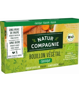 Natur Compagnie Bouillon cube végétal 84g