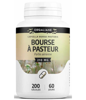 GPH Diffusion Bourse à pasteur 210mg 200 gélules