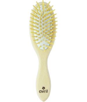 Avril Brosse à cheveux en bois de hêtre