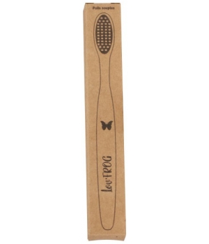 Lov'Frog Brosse à dents bambou charbon actif Adulte Papillon