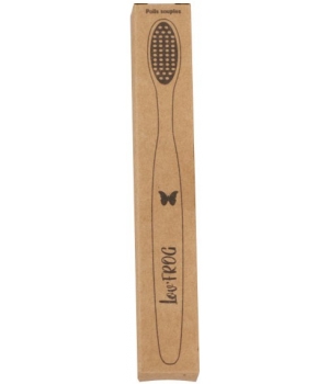 Lov'Frog Brosse à dents bambou charbon actif Enfant Papillon