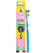 Hygiene naturelle Lamazuna Brosse à dents écologique rechargeable enfant dès 7ans (coloris aléatoire)