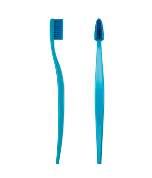 Bio Brush Brosse à dents medium souple écologique adulte BLEUE
