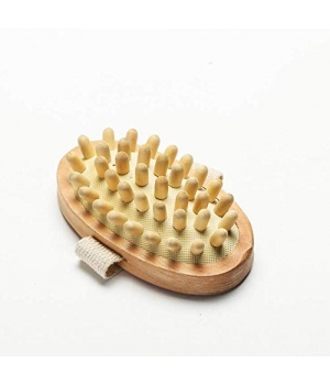 Le Monde du Bio Brosse de massage à picots circulation et cellulite