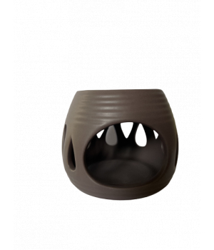 Lov'Frog Brûle parfum en céramique coloris chocolat