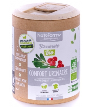 Nat et Form Busserole Bio 200 gélules