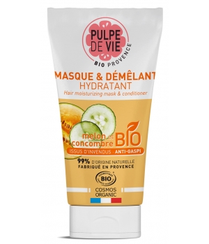 Chapeau melon Masque Demelant au Melon et Concombre Pulpe De Vie 150ml