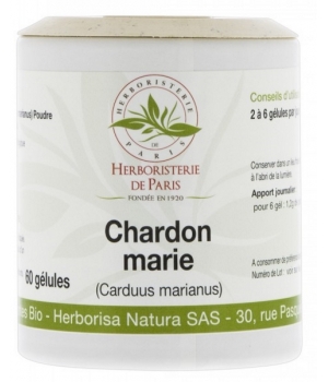 Herboristerie De Paris Chardon Marie Fruit Bio 60 gélules