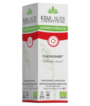 Equi - Nutri Châtaignier bio Flacon compte gouttes 30ml