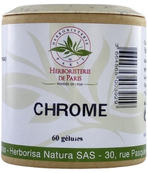 Herboristerie De Paris Chrome 60 gélules