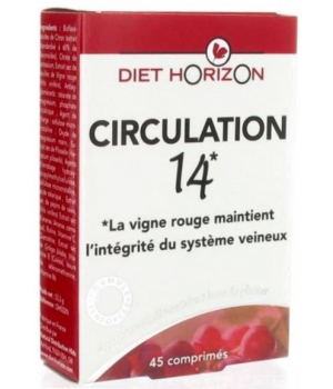 Diet Horizon Circulation 14 45 comprimés