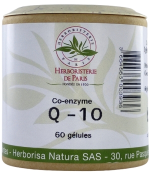 Herboristerie De Paris Coenzyme Q10 100mg 60 gélules