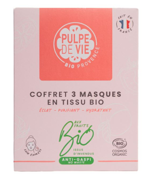 Pulpe De Vie Coffret 3 masques tissus