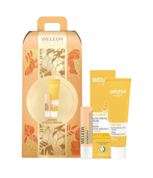 Weleda Coffret Cold Cream visage 30ml  + Soin des lèvres Everon 4,8g
