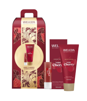 Weleda Coffret Crème mains 50ml + Baume à lèvres 4,8g Very Cherry