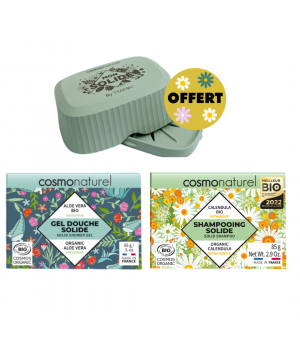 Le Monde du Bio Coffret douche solide