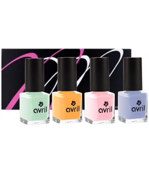 Mondebiobox Coffret Mondebio Box vernis Pastel Candy