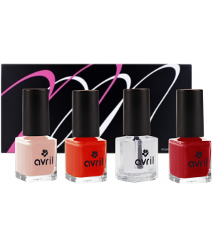 Mondebiobox Coffret MondeBio Box vernis Tapis rouge