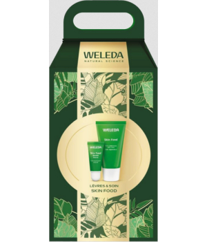 Weleda Coffret Soin réparateur 30ml + Baume à lèvres 8ml Skin food