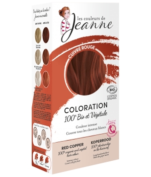 Les Couleurs De Jeanne Coloration Cuivré rouge
