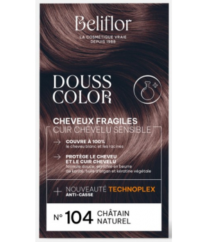 Beliflor Coloration DoussColor Châtain Naturel n°104