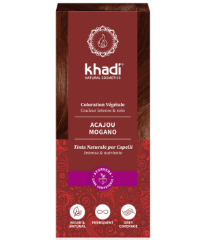 Khadi Coloration végétale Acajou 100g