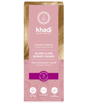 Khadi Coloration végétale Blond Clair 100g