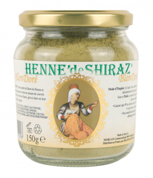 Henne De Shiraz Coloration végétale Blond doré pot 150g