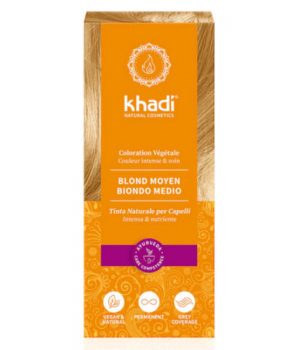 Khadi Coloration végétale Blond Moyen 100g