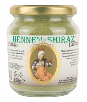 Henne De Shiraz Coloration végétale Châtain pot 150g