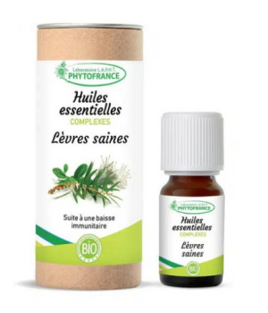 Phytofrance Complexe d'huiles essentielles Lèvres saines Bio 10ml