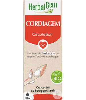 Herbalgem Gemmobase Cordiagem Bio Flacon compte gouttes 30ml