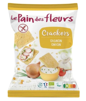 Le Pain Des Fleurs Crackers Oignon 75g