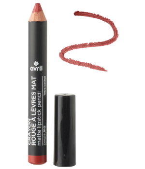 Avril Crayon rouge à lèvres mat Jumbo Terre Battue