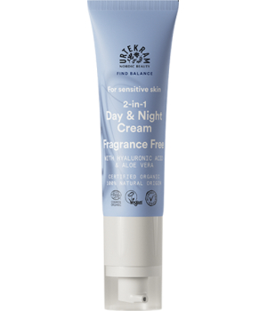 Urtekram Crème 2 en 1 jour et nuit peaux sensibles 50ml