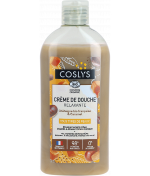 Coslys Crème de douche relaxante châtaigne caramel 250ml