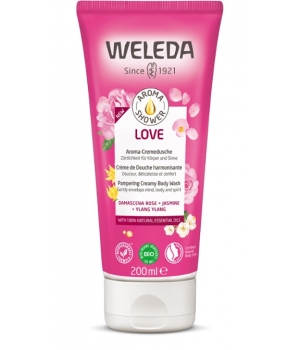 Weleda Crème de douche Rose délicate Love 200ml