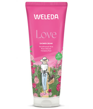 Weleda Crème de douche Rose délicate Love 200ml