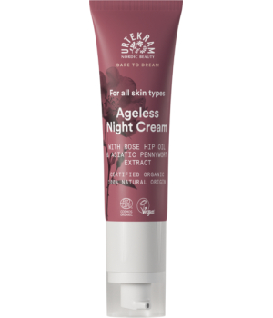 Urtekram Crème de nuit anti age peaux normales à sèches 50ml Rose