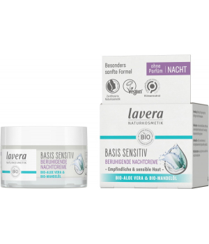 Lavera Crème de nuit apaisante 50ml