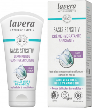 Lavera Crème hydratante apaisante Basis sensitiv 50ml