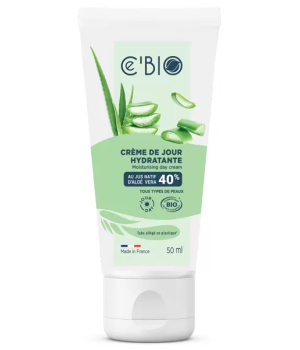 Ce'bio Crème hydratante visage Aloé véra 50ml
